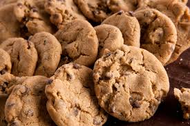Cookies com gotas de chocolate